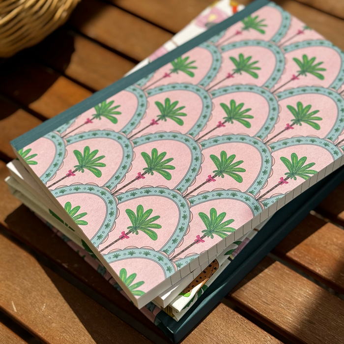 Paperback — Pretty Palm Trees lined notebook