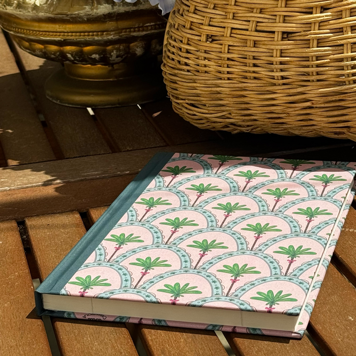 Hardcover — Pretty Palm Trees lined notebook