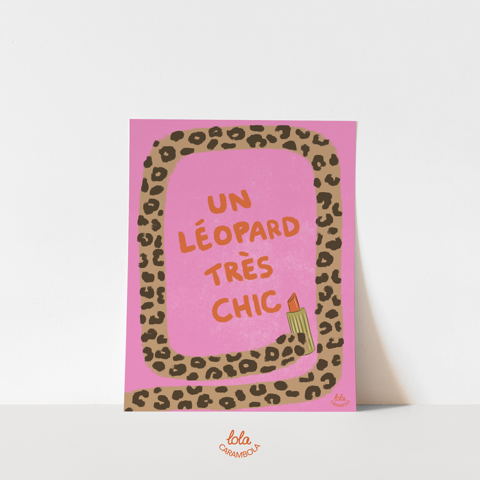 Un Leopard Très Chic