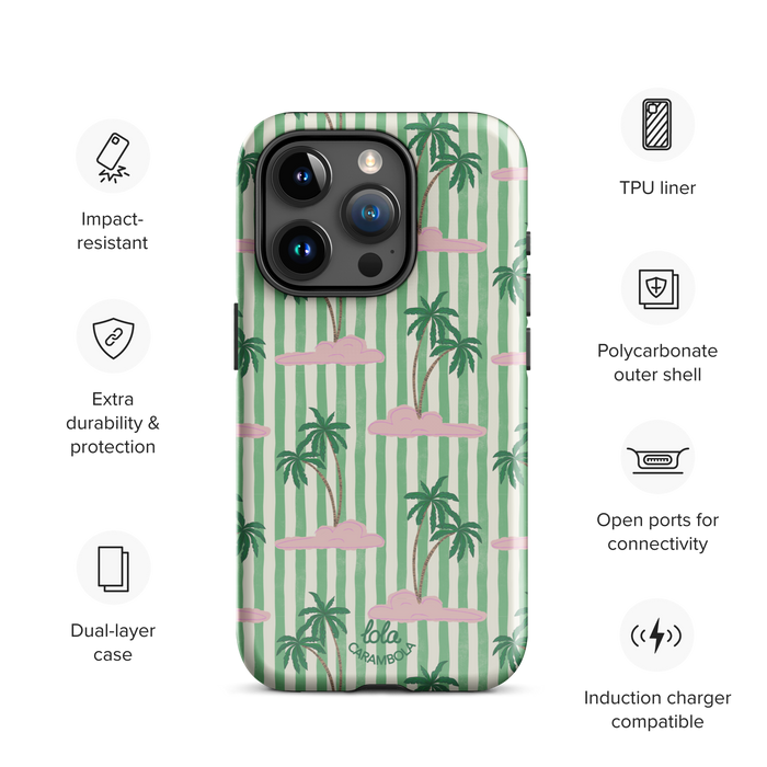 Palm Tree Dreams Tough Case for iPhone®