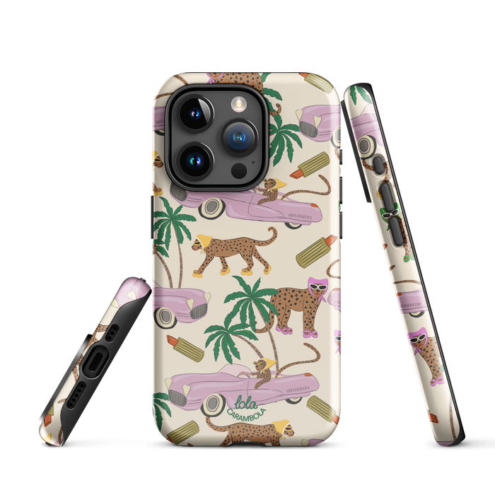 Leopard Bon Voyage Tough Case for iPhone®