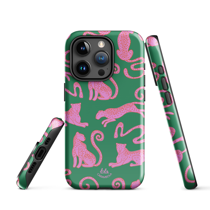 Pink Leopard Tough Case for iPhone®