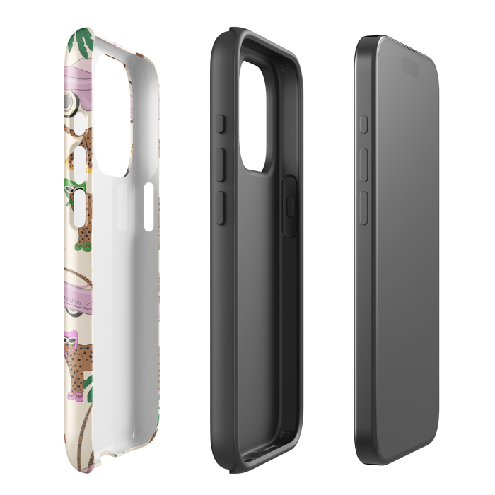 Leopard Bon Voyage Tough Case for iPhone®